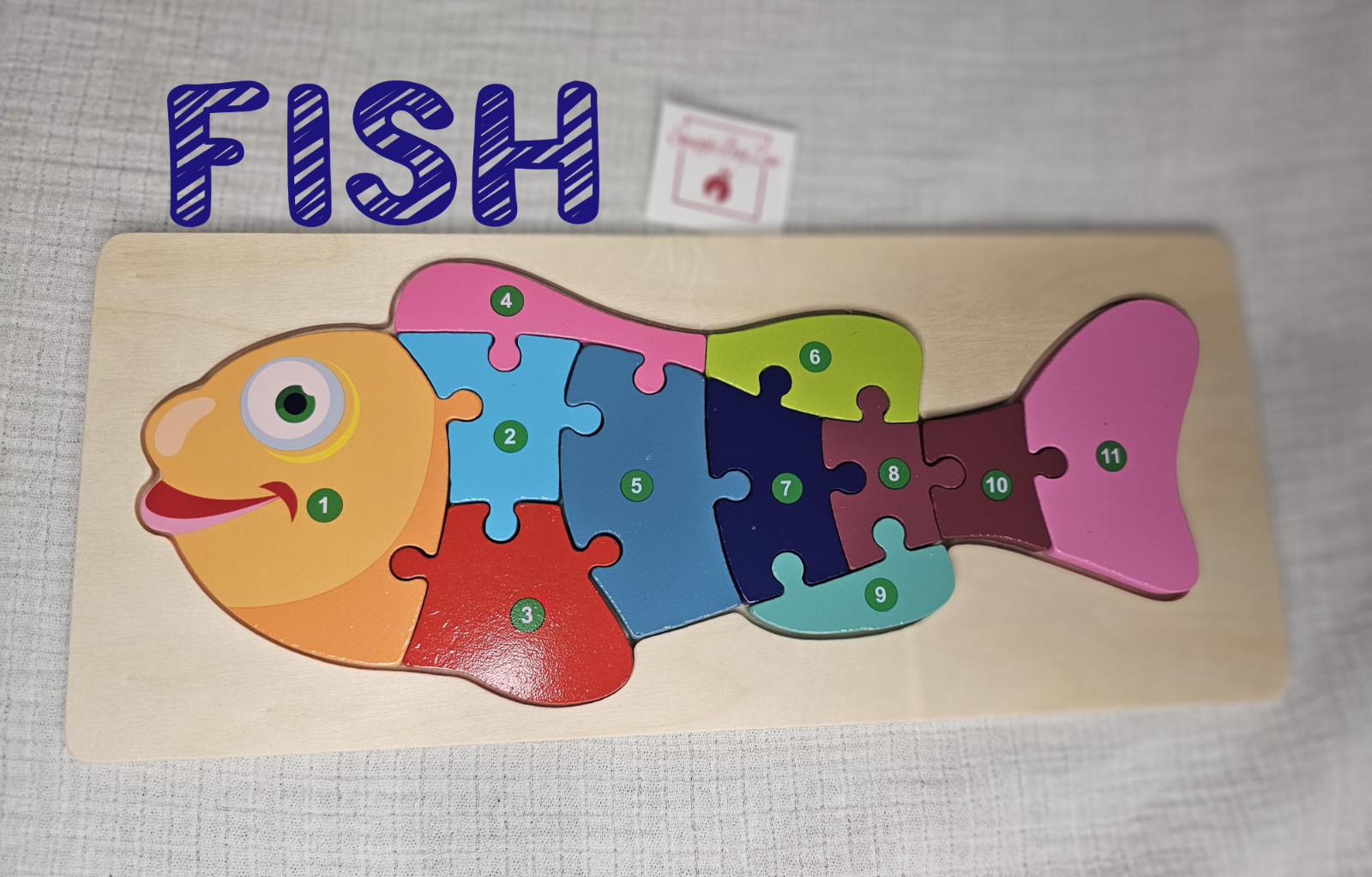 3D Wood Puzzles ~ Children’s or Toddler ~ Montessori ~ 8 Animal Designs