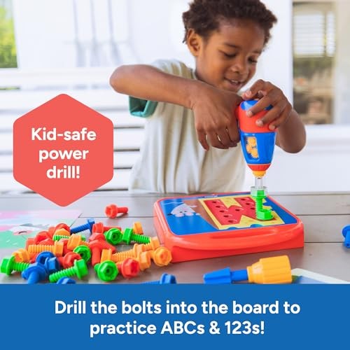 ABCs & 123s – Building Construction Toys for Toddlers & Kids
