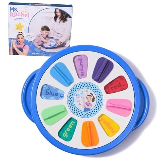Official Spin Along with 3 Learning Play Modes, Educational Learning Wheel