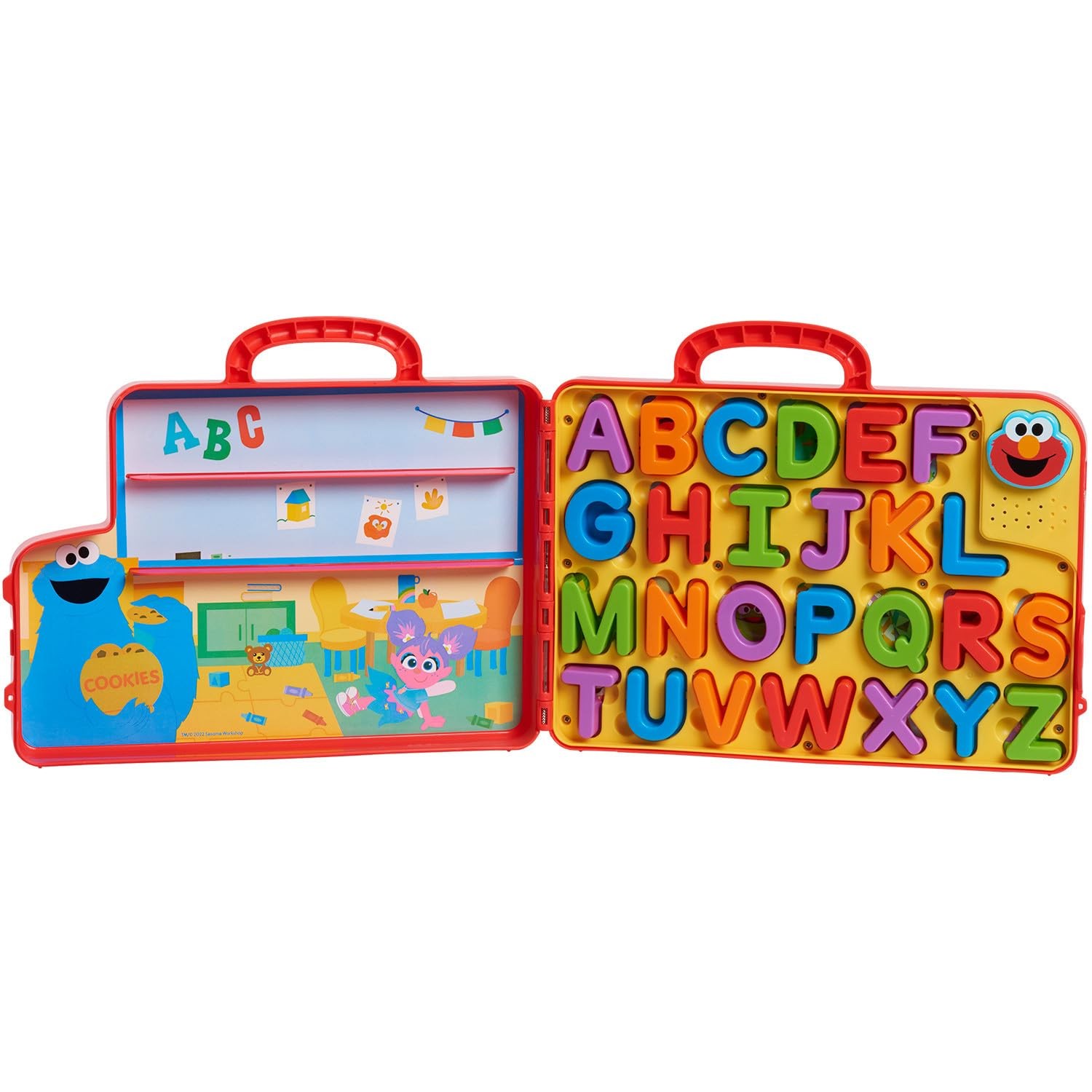 Sesame Street Elmo Learning Letters Bus Toy Interactive Educational Fun