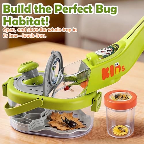 Bug Catcher Kit for Kids with Light and Insect Habitat – Outdoor Exploration