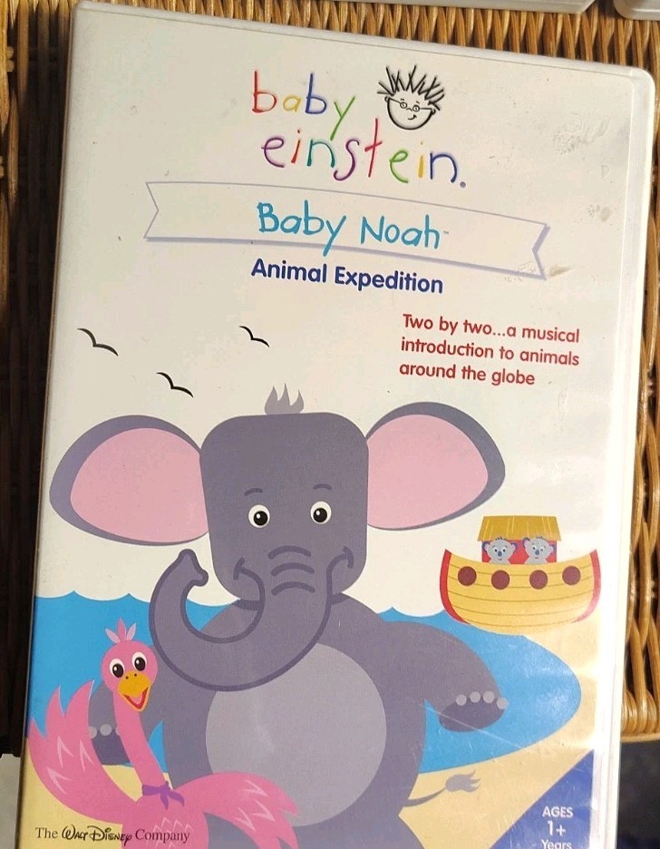 BABY EINSTEIN LOT OF 5 BABY EINSTEIN DVD’s AGES 0 – 1+