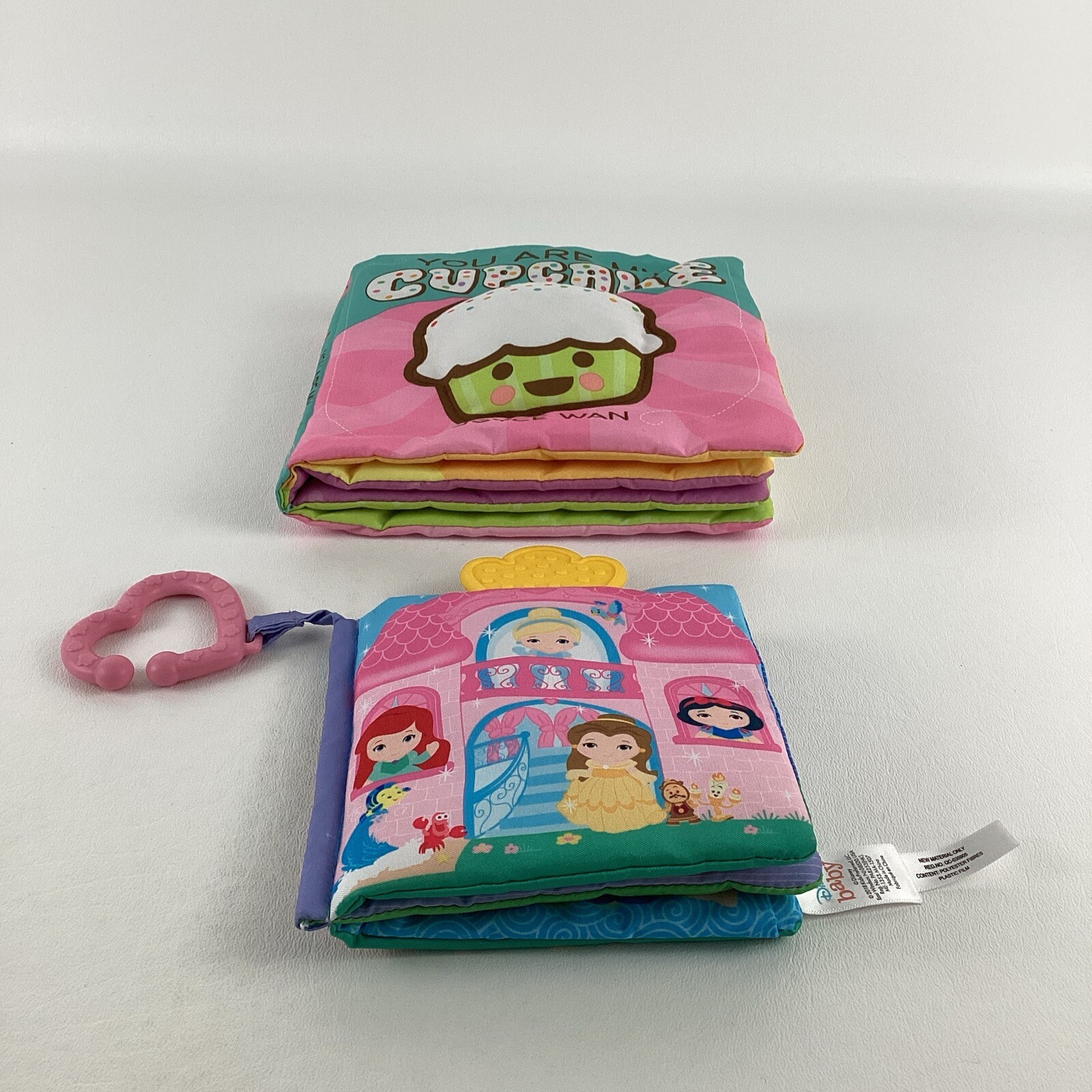 Disney Baby Princess Teether Soft Baby Activity Books Crinkle You’re My Cupcake