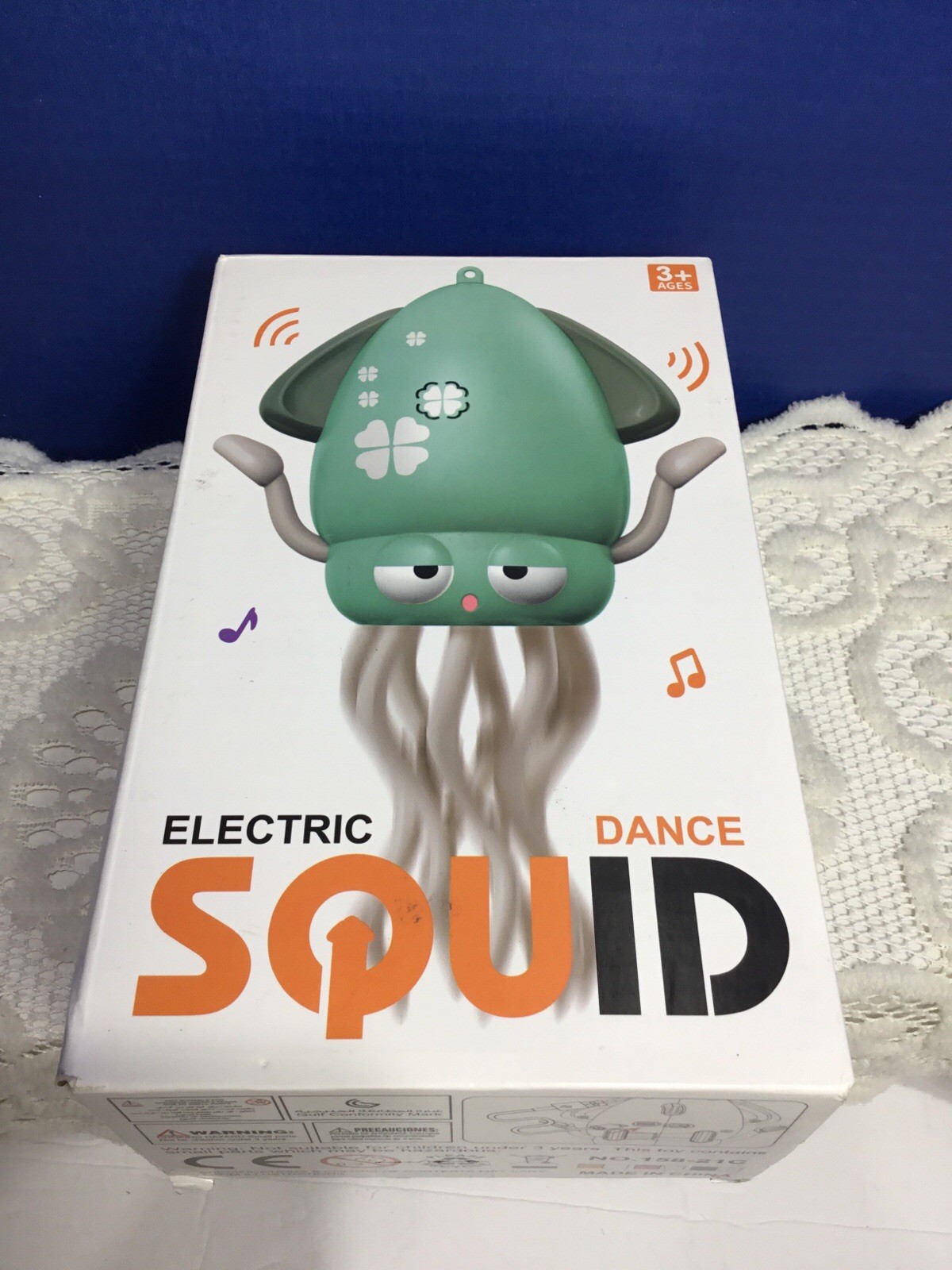 Dancing Squid Lights And Music Toy JT5529-1 (12pc) New In Box