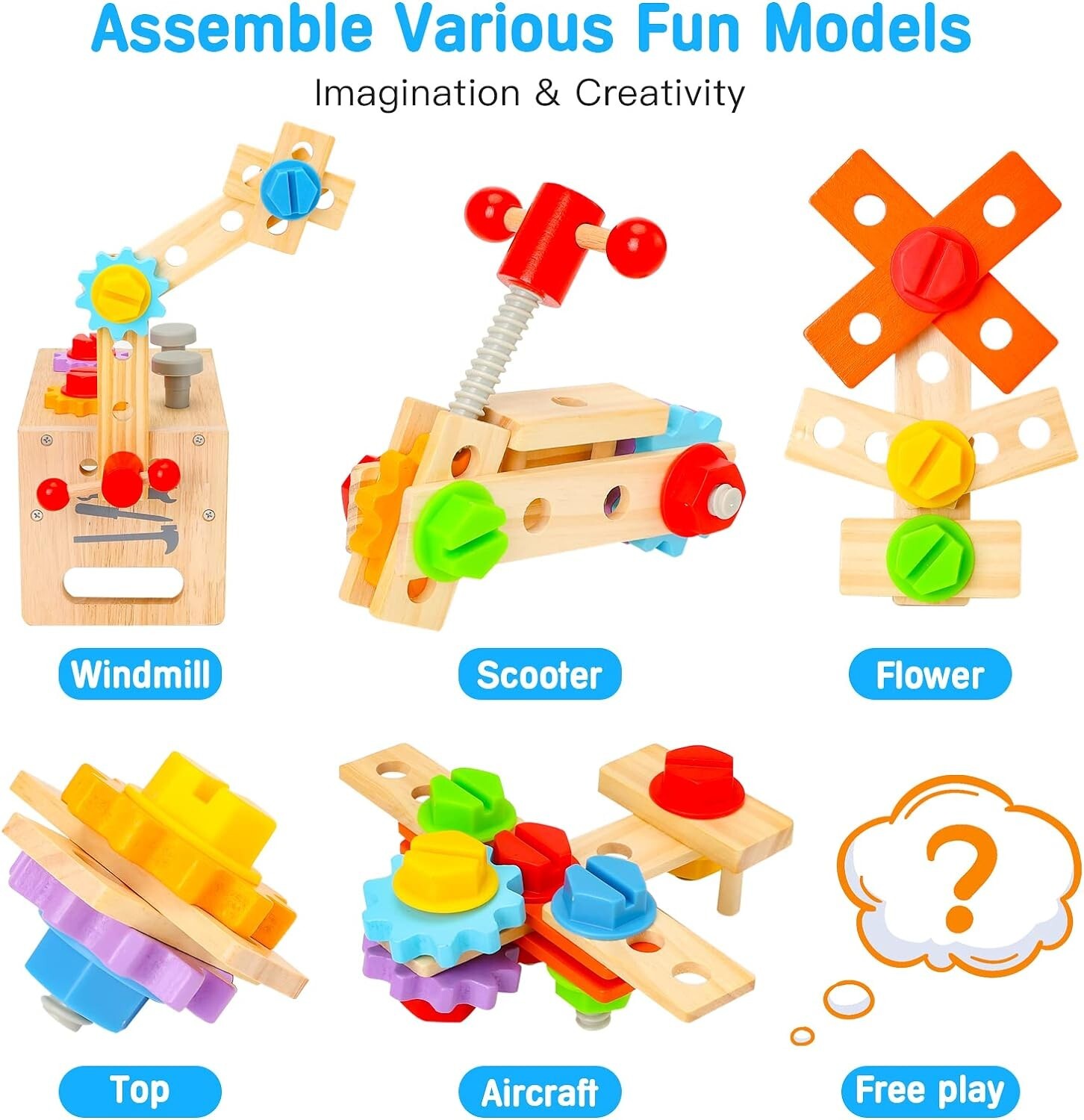 Educational Learning Toys for Boys & Girls Kids Toddlers Age 3 4 5 6 7 Years Old