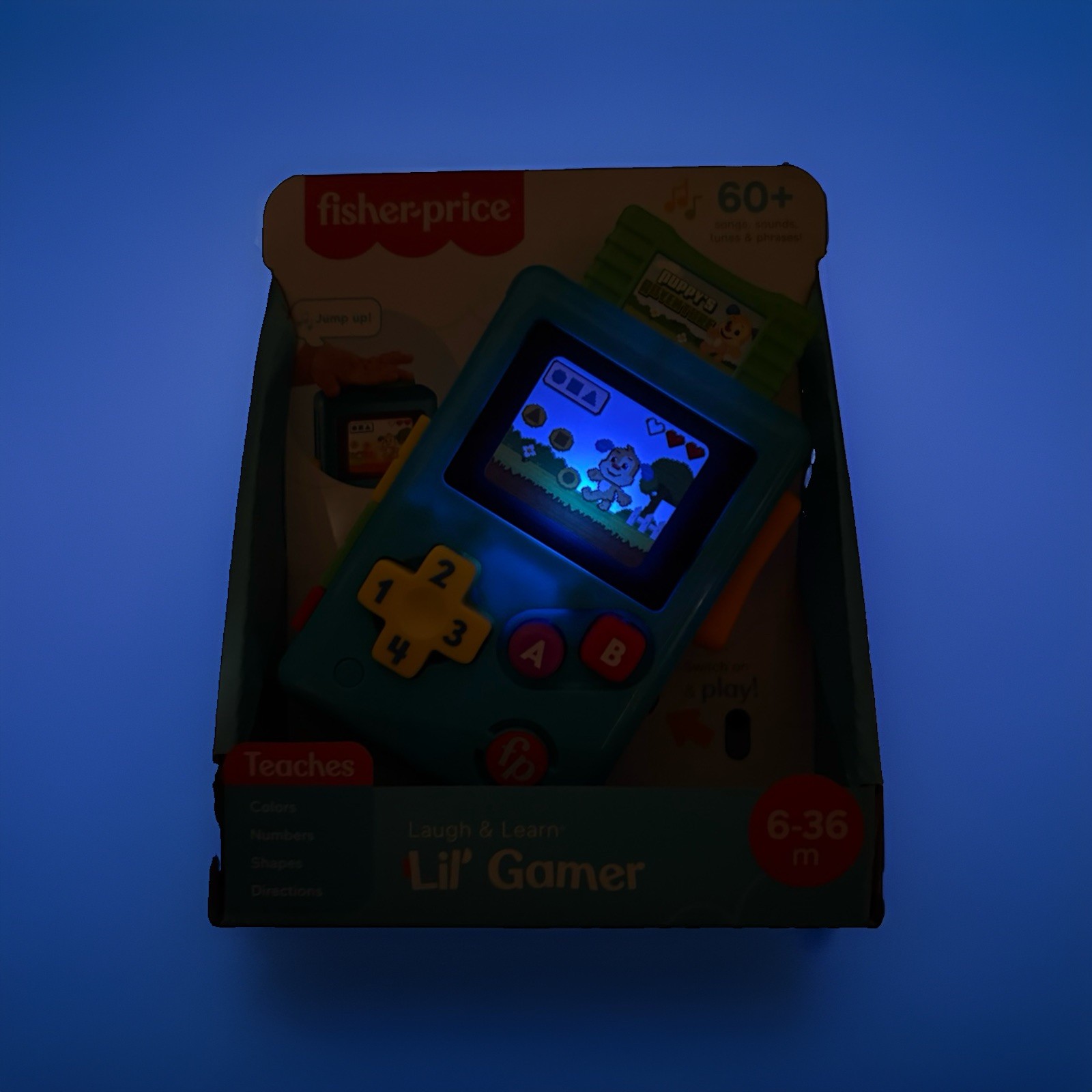 Fisher-Price Laugh & Learn Lil’ Gamer Pretend Video Game Toy 6-36 Months