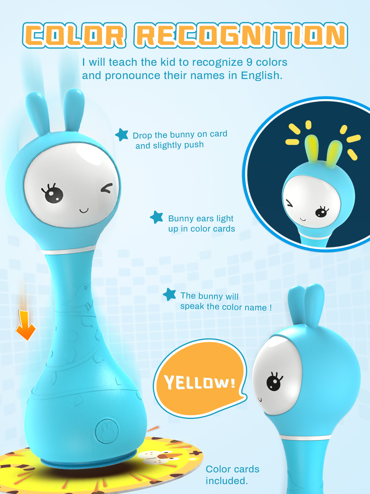 Alilo R1 Smarty – Shake & Tell Rattle w/ Music, Stories and Lullabies