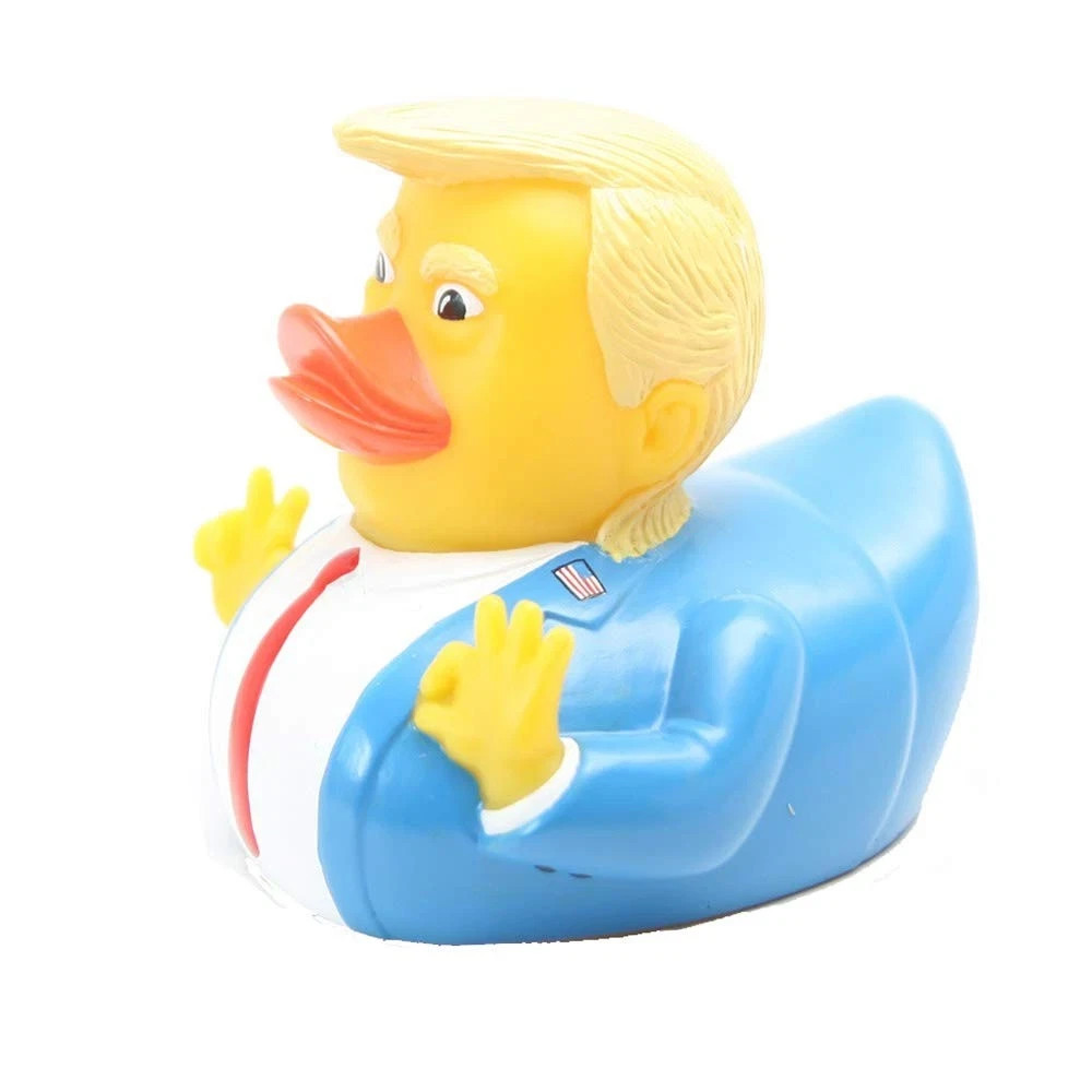Baby Bath Toys Trump Rubber Squeak Duck 1 Count (Pack of 1)