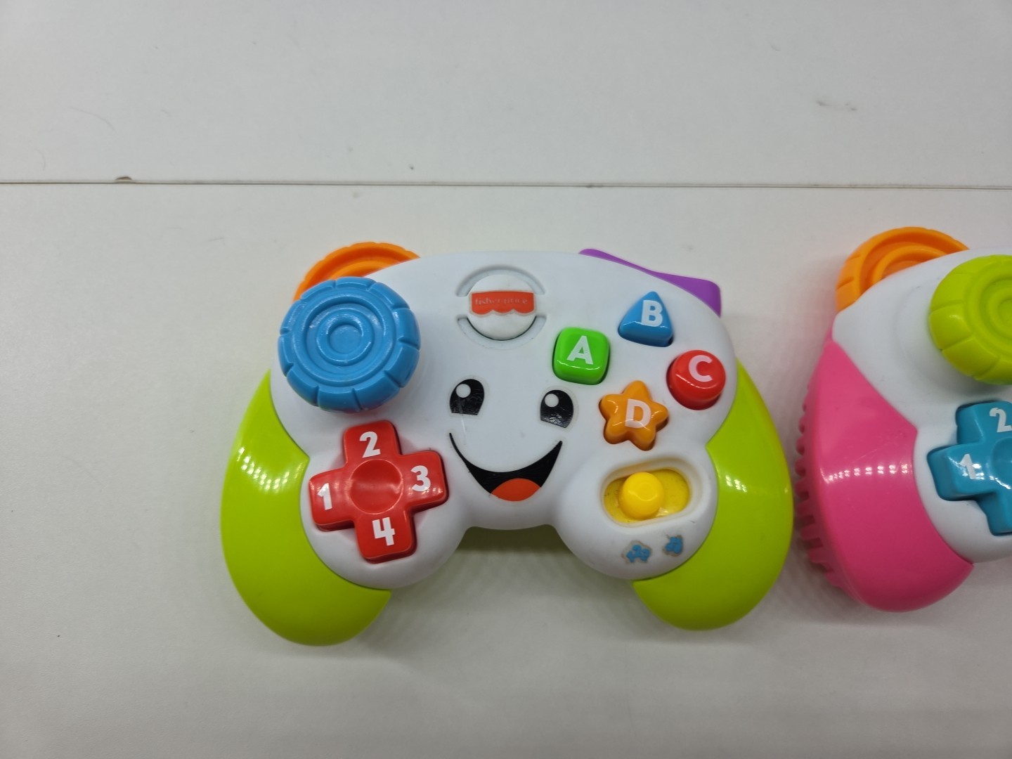 2 Fisher-Price Laugh & Learn Game & Learn Controller Musical Baby Toys – Work