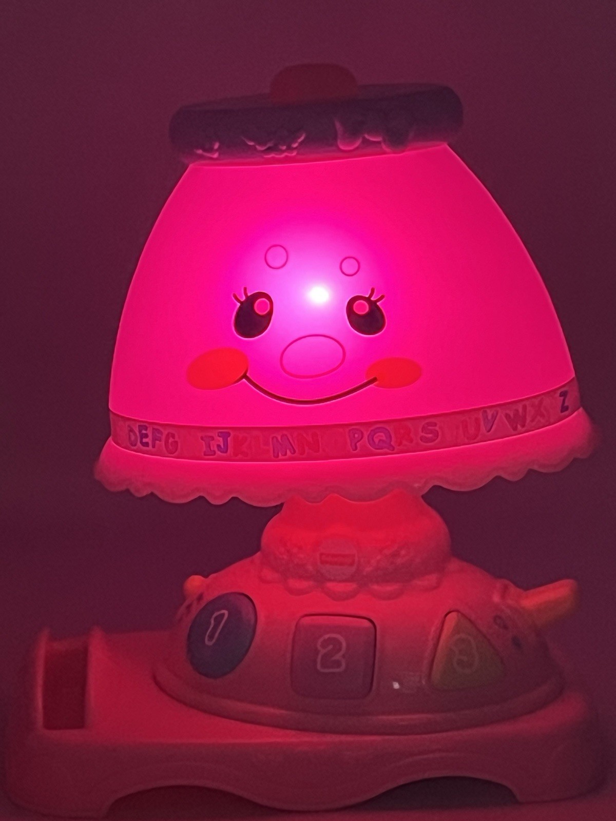 Fisher Price Laugh & Learn My Pretty Learning Lamp Works 6-36 Mos Toy