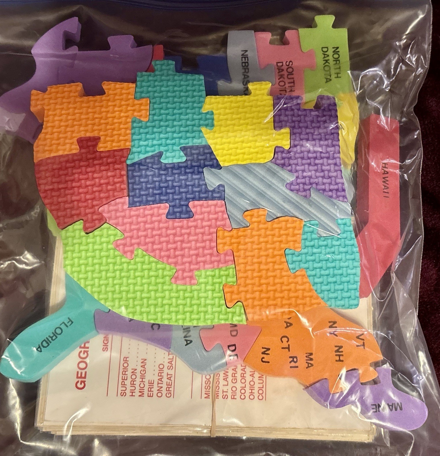 Imagimake Mapology United States Puzzle | Educational Toys for Kids