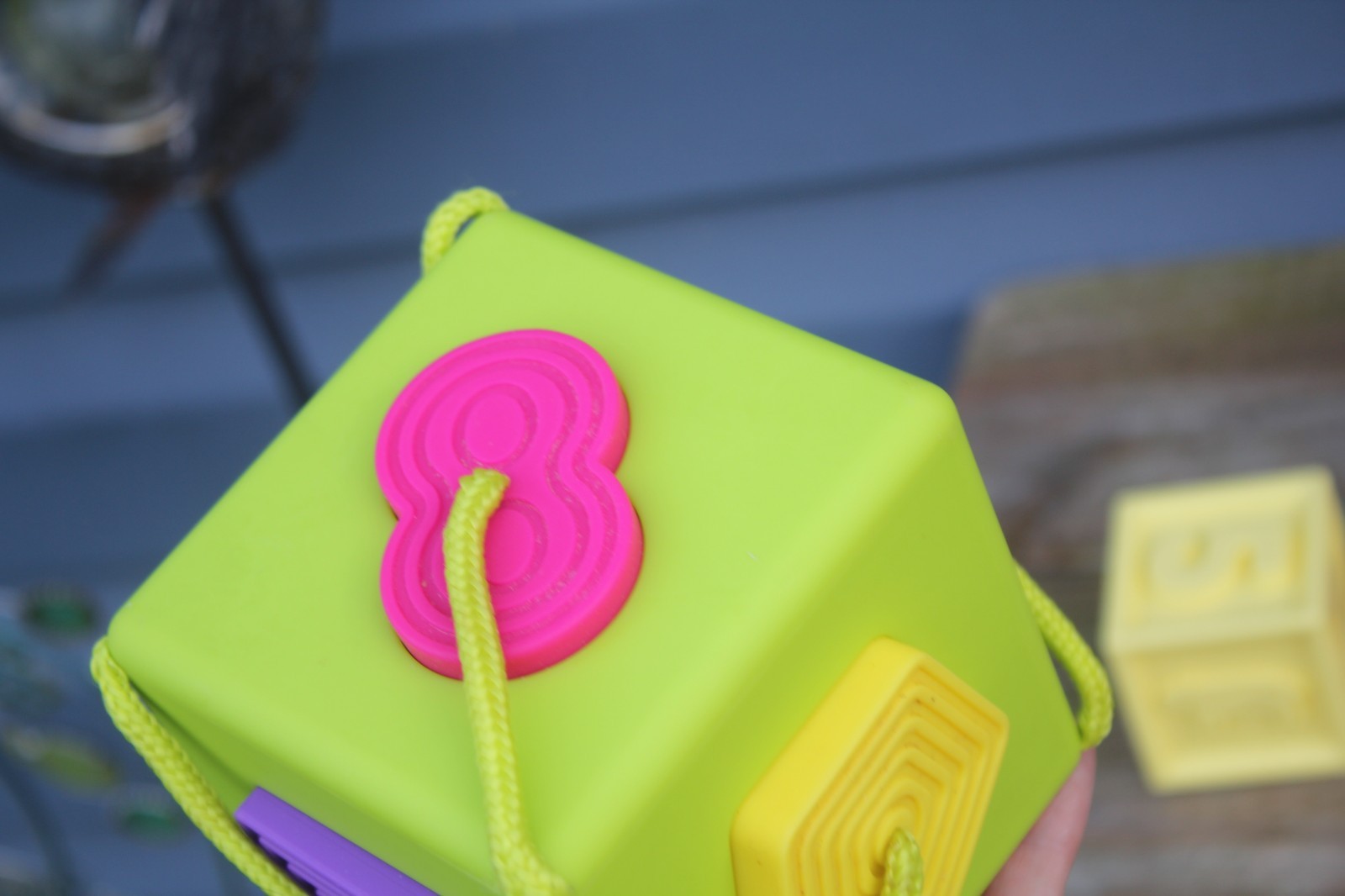 Fat Brain Toys Oombee Squigzee Blocks Rubber Baby Toys Toddler Balls Sensory Lot