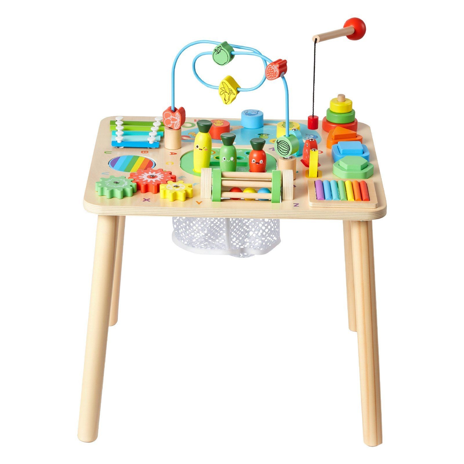 13in1 Wooden Activity Montessori Table for Ages 1-3 Years Toddlers
