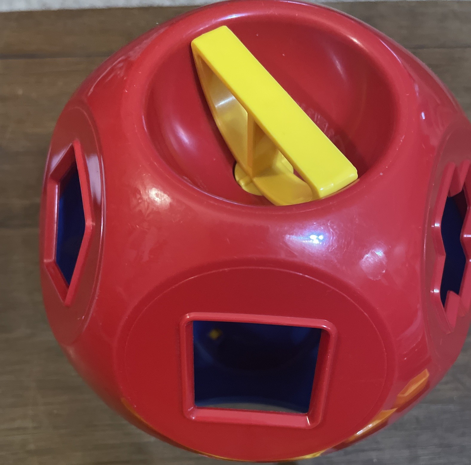 Vintage Tupperware Shape O Ball Classic Tupper Toys Shape Sorter Complete