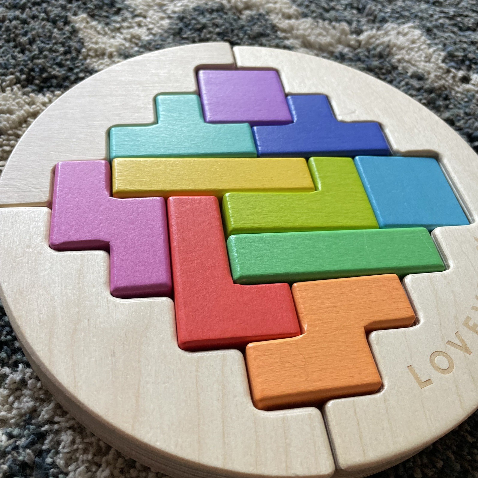 Lovevery Montessori Wooden Wobble Puzzle Problem Solver Play Kit 43 44 45 Months