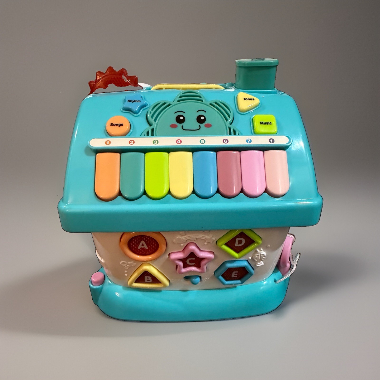NEW BLUE- Baoli Dreaming Party House 18M+ Musical Learning Toy Letters Numbers