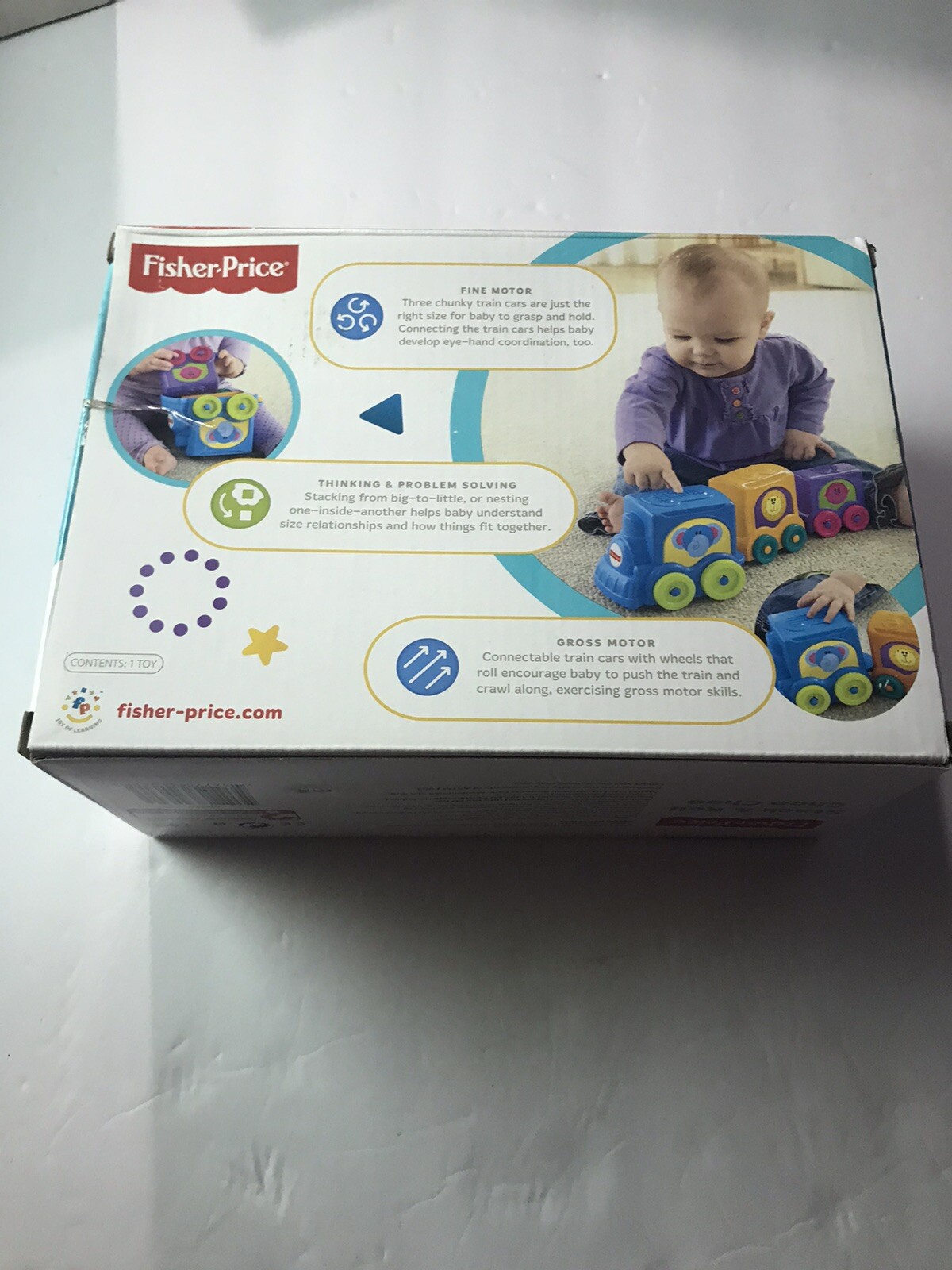 Train Baby Learning Stack & Roll Choochoo Brand New 6-36mos Development
