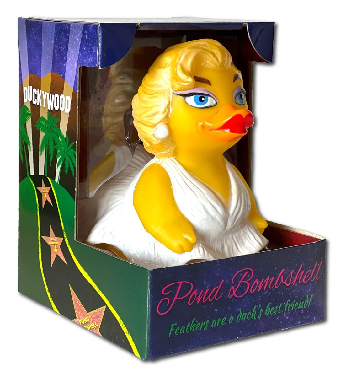CelebriDucks – Pond Bombshell – Floating Rubber Ducks – Collectible Small