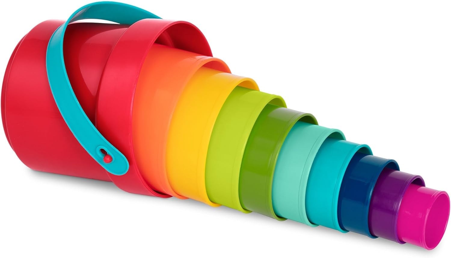 Stacking Toy – Educational & Dexterity Toy – Nesting Cup Playset – Water & Be…