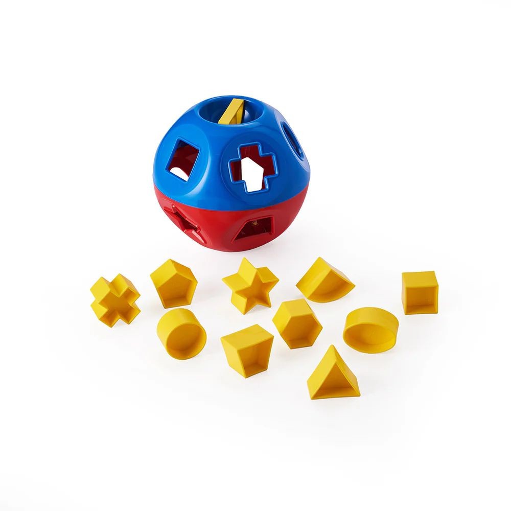 TUPPERWARE Shape-O Ball Kids Baby Hand Eye Coordination Learning Toy BPA-Free