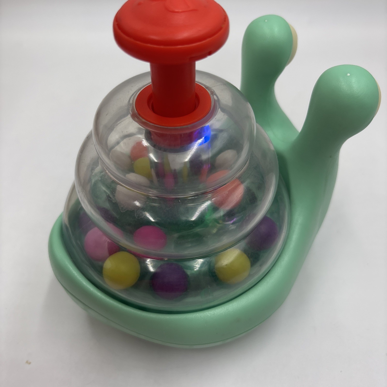 My B Toys Battat Light Up Snail Ball Popper Baby Developmental Toy