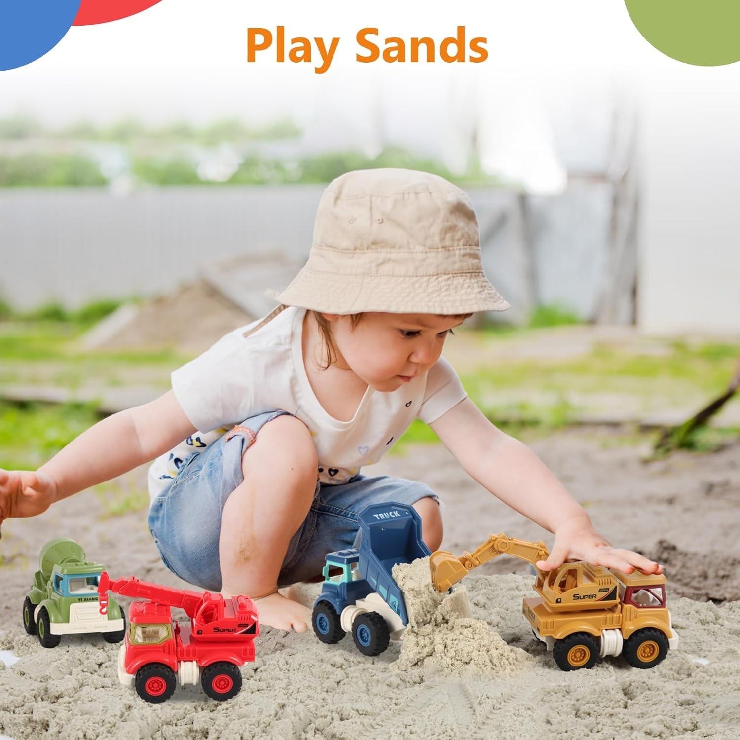 Kids Construction Vehicles Set – Perfect for Indoor & Outdoor Adventures