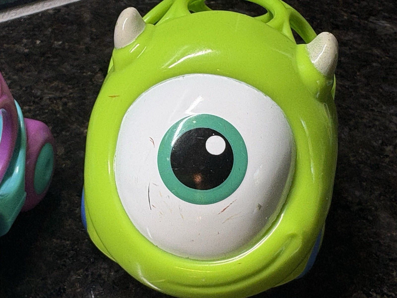 Disney Baby Oball Go Grippers Push Cars Monsters Inc Sully And Mike Set Of 2