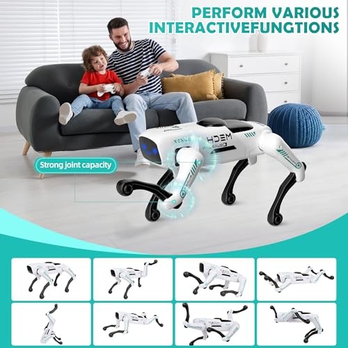 Smart Robot Dog for Kids, STEM Learning Robotic Pet with Remote & robot dog Ⅱ