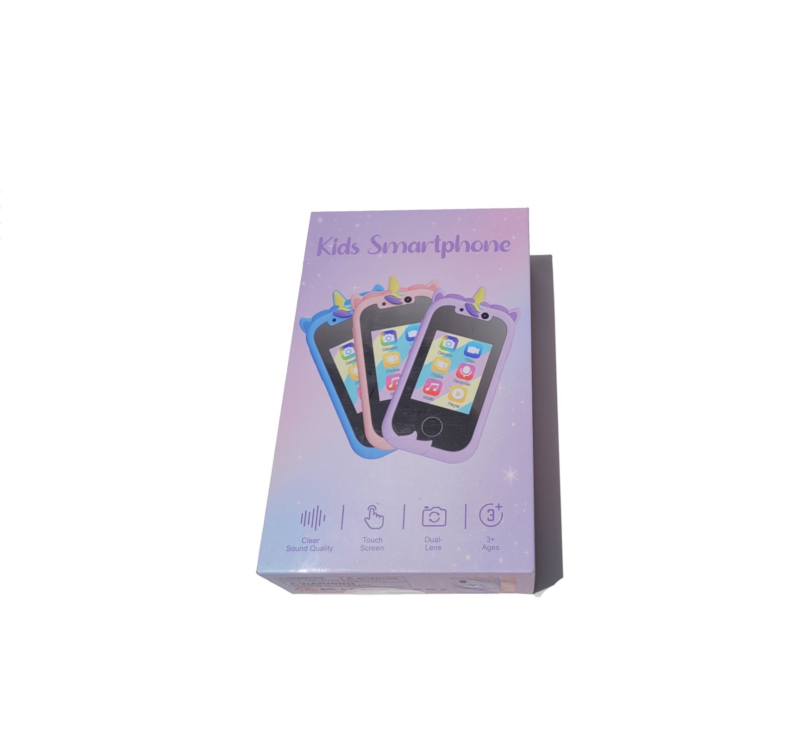 Kids Smart Phone Toy Ages 3-7 with Dual Camera Toddler Phone Toy