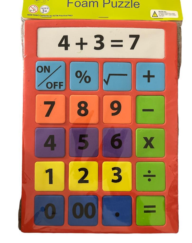 Mini Foam Puzzle for Kids Toddlers +3