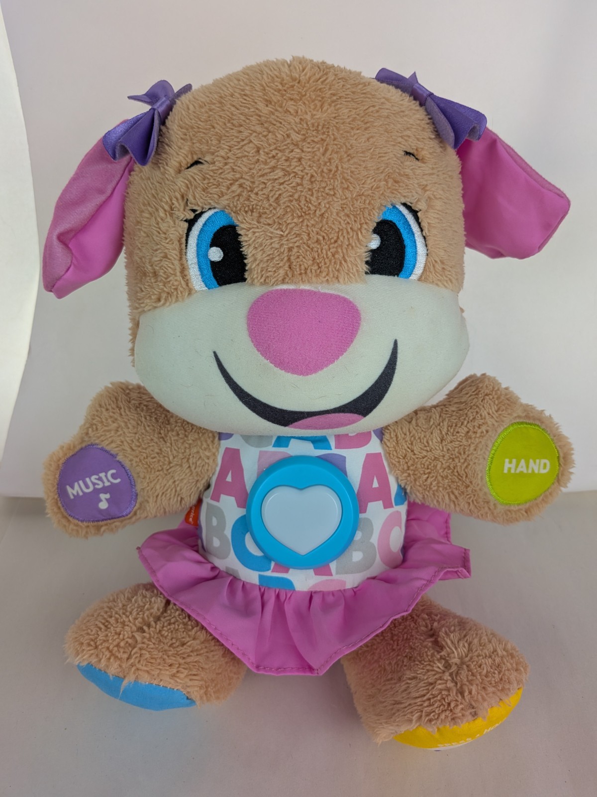 Fisher Price Laugh and Learn Smart Stages ABC Girl Puppy Dog Interactive