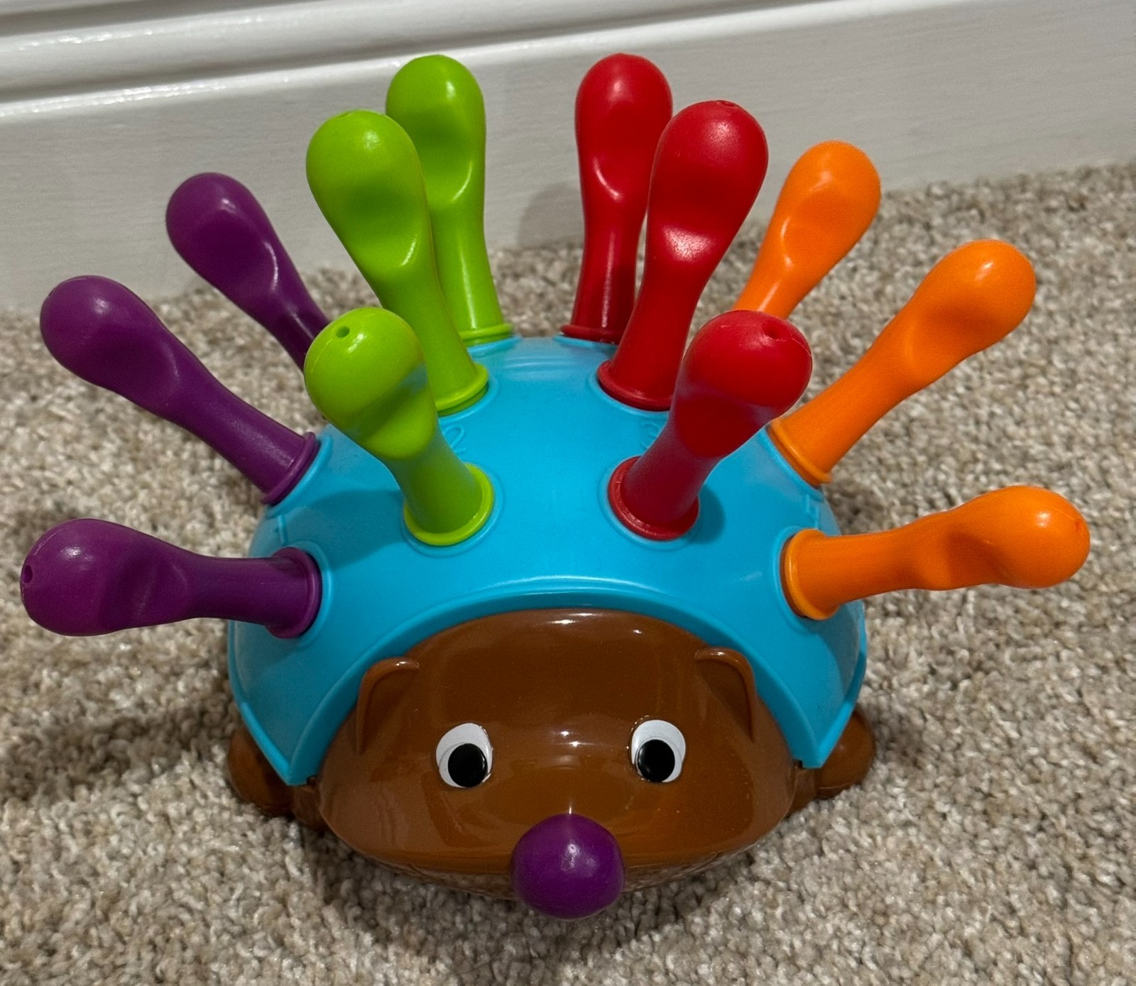 Learning Resources Spike the Fine Motor Hedgehog COMPLETE Good Used Condition