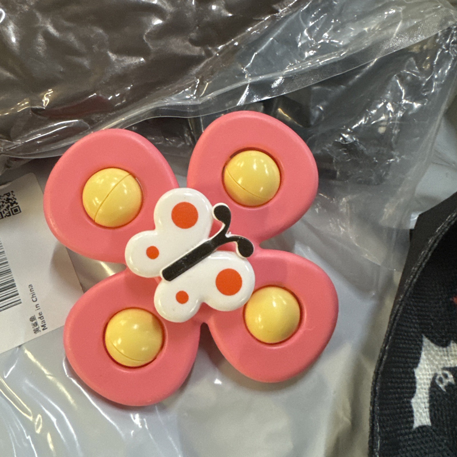 Fat Brain Toys Spinny Flower-Shaped Developmental Activity Toy Set, Multicolor