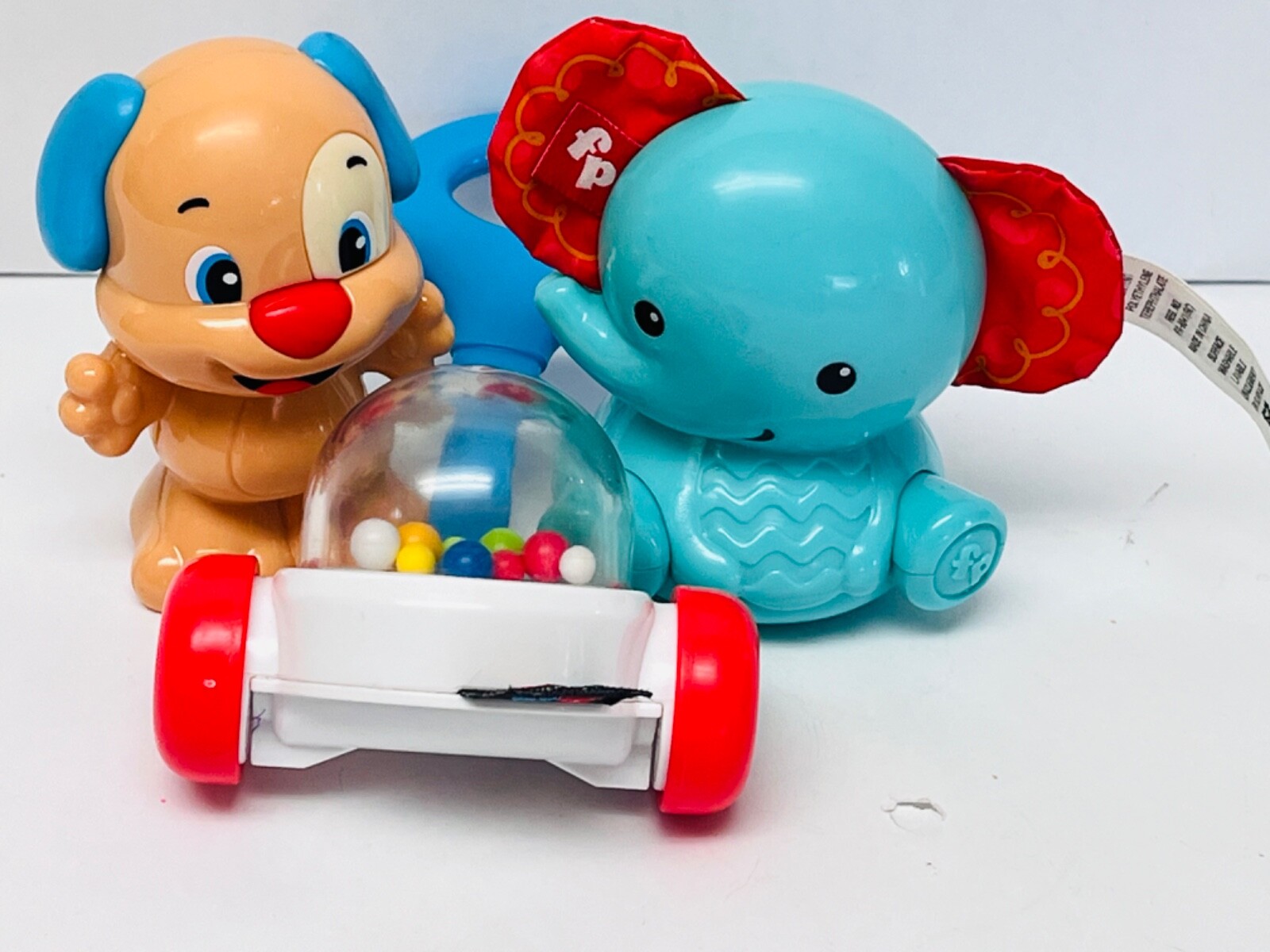 Fisher Price Baby Toys- Laugh & Learn Puppy- Elephant Roly Poly Pals &More BIN17