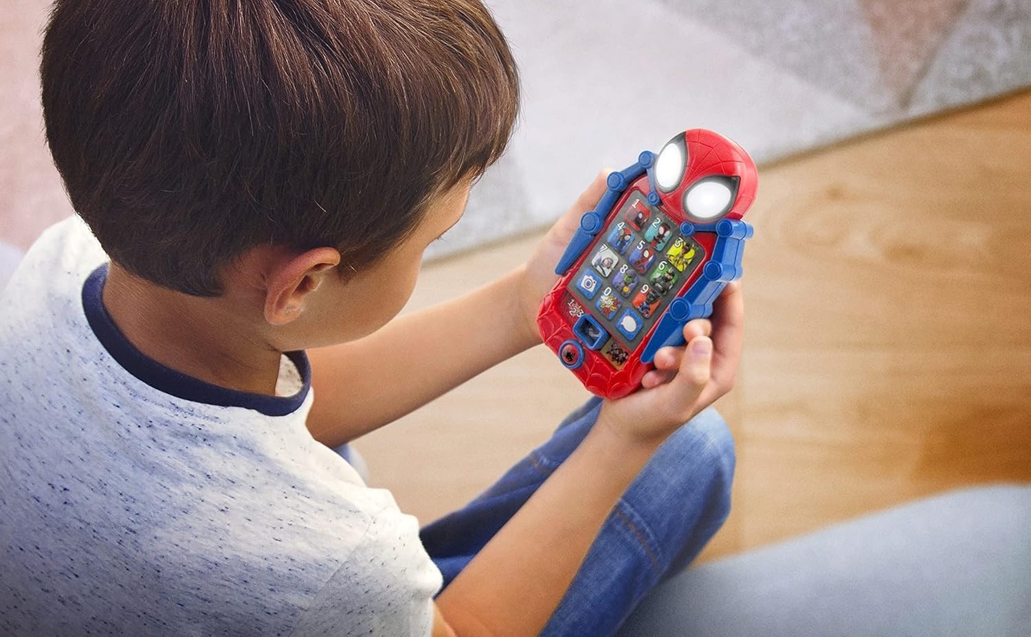 Interactive Spidey Learning Toy for Toddlers-~