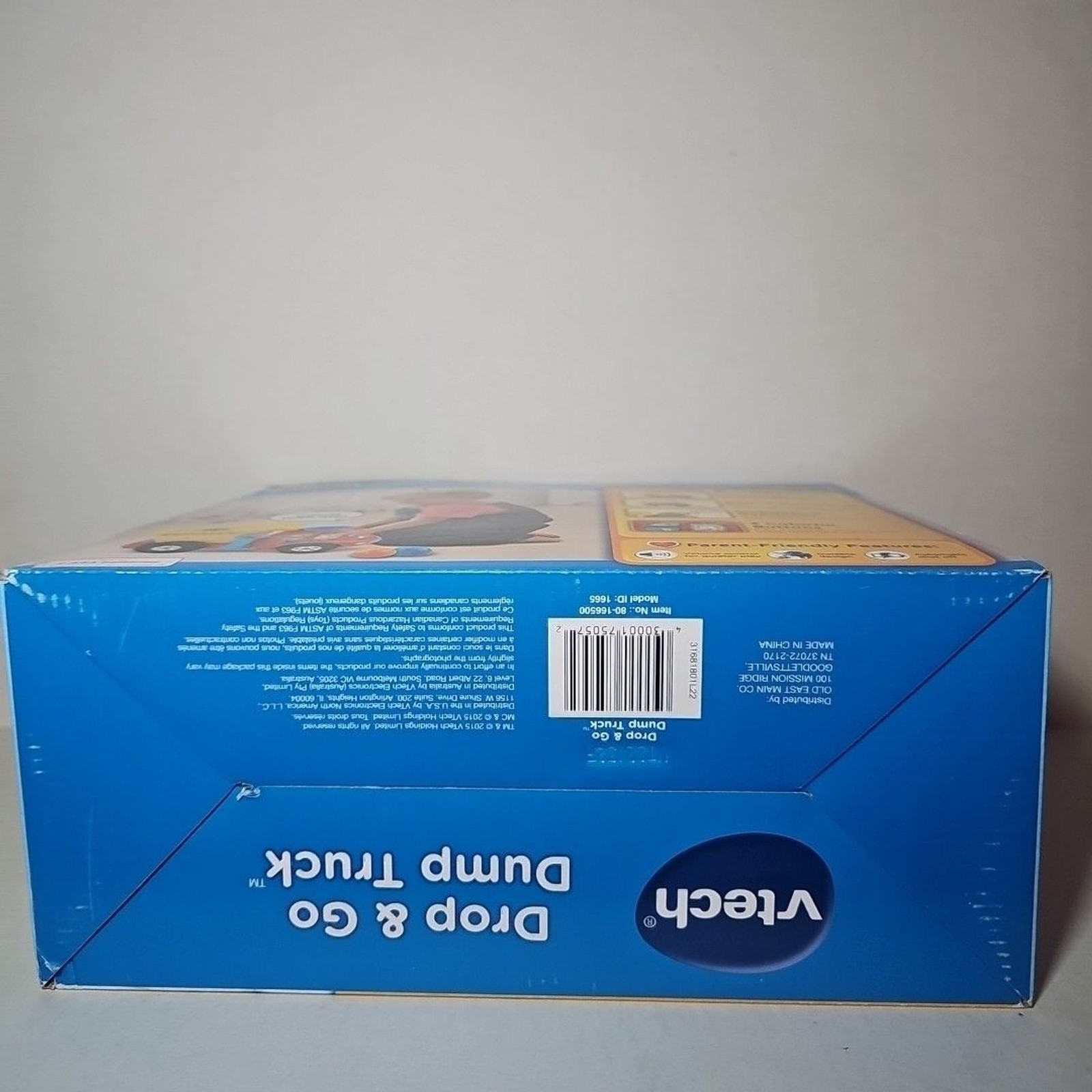 VTech Drop & Go Dump Truck Learning Toy Teaches Colors Numbers Lights Sounds NIB