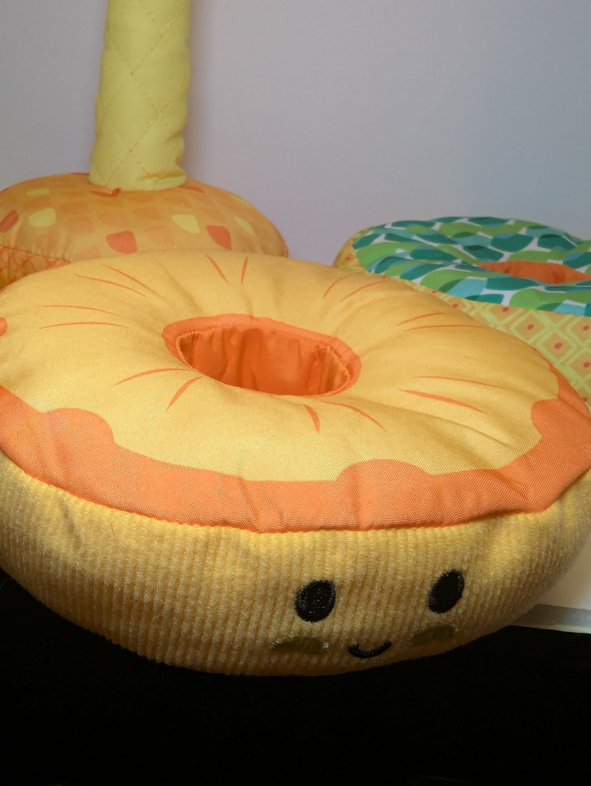 Multi-Sensory Pineapple Soft Stacker Infant Toy Melissa & Doug