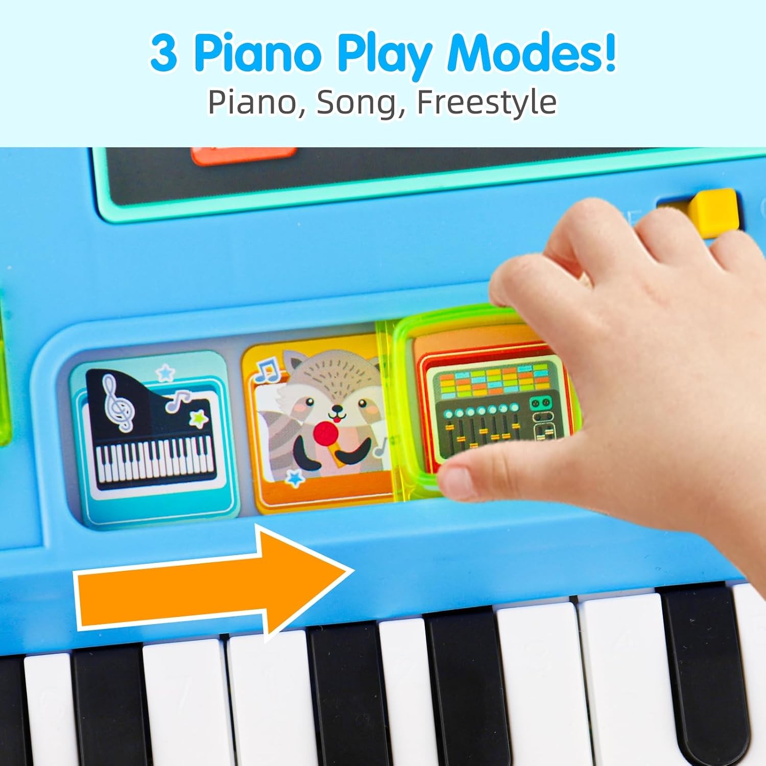Baby DJ Mixing Table & Piano Toy – 1st Birthday Gift for Toddlers 1-3 Boys Girls