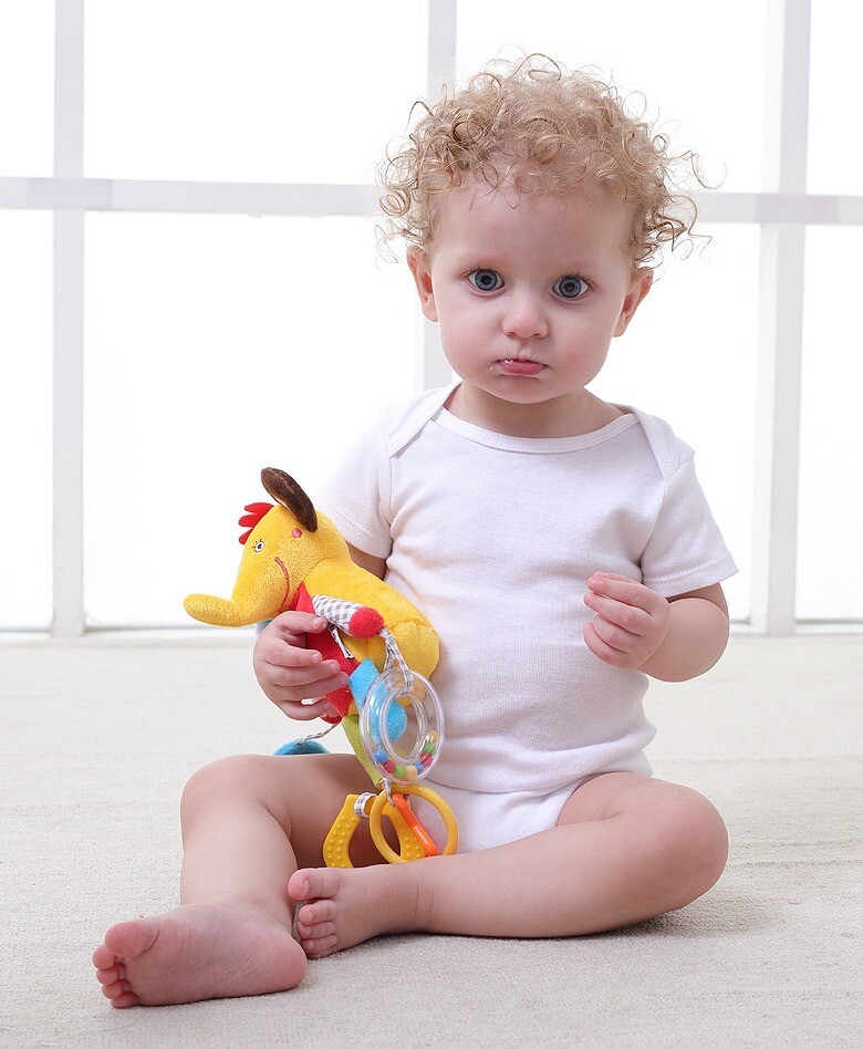 Stroller Toys Car Seat Toys for Toddler Infants with Teether Hanging Stroller