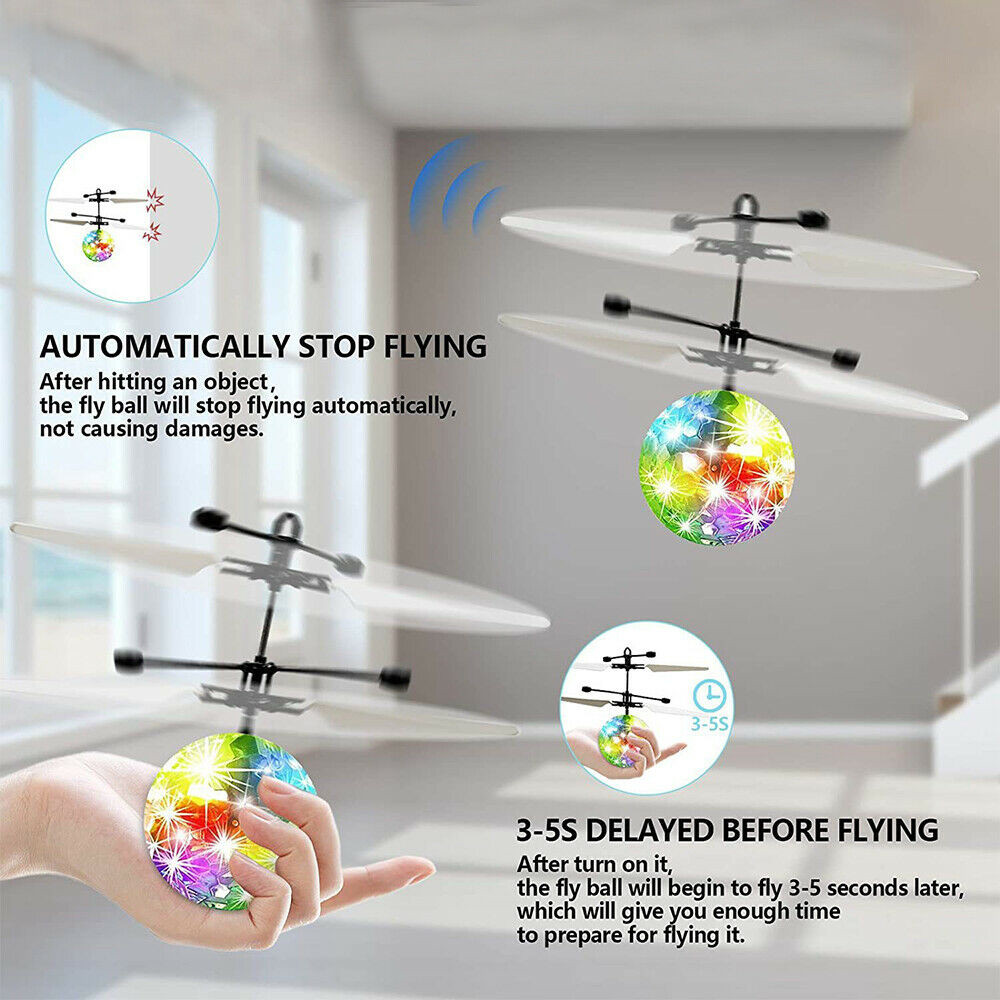 Toys for Boys Age 3 4 5 6 7 8 9 10 Year Old Kids Flying Ball MiniDrone Children
