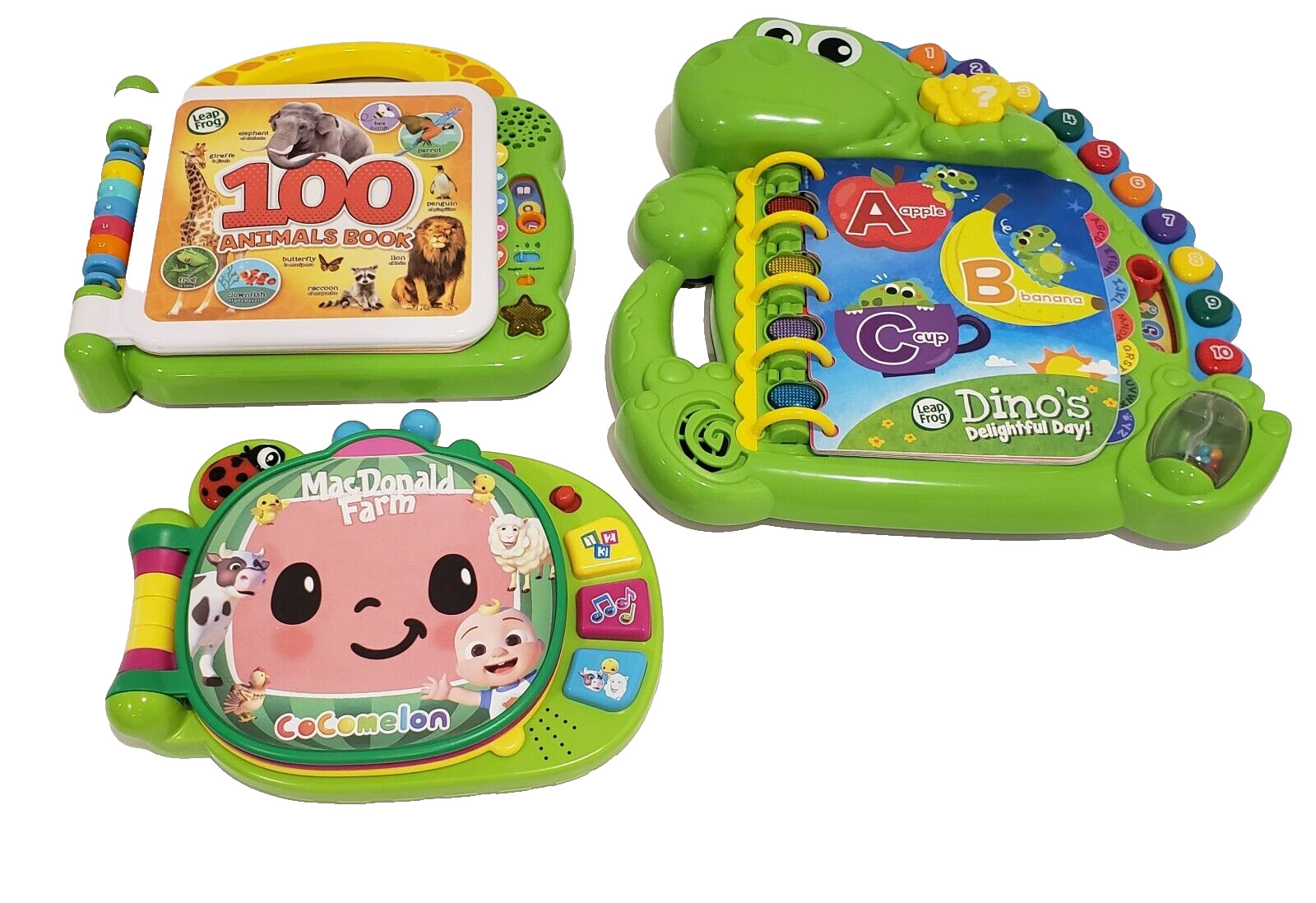Lot Of 3 Baby Toddler Toys Leapfrog Dino’s Delightful Day