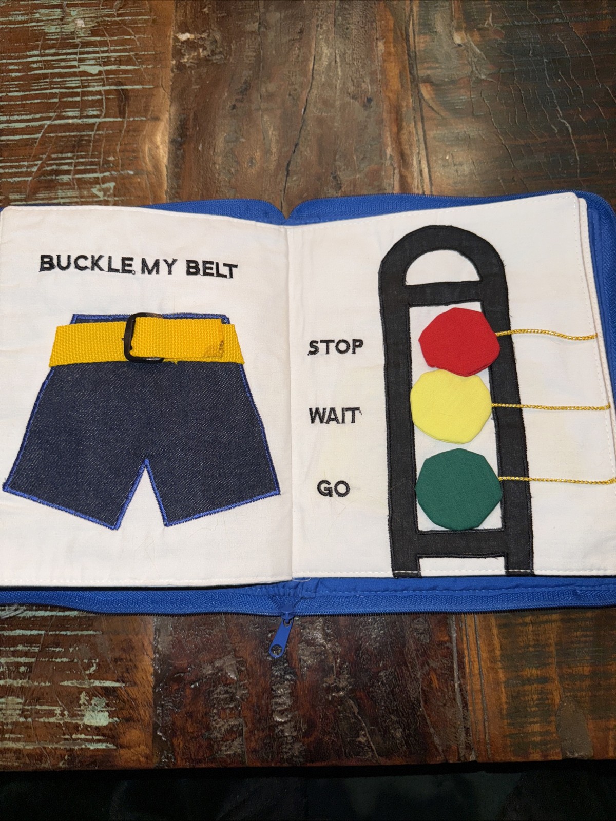 My Quiet Book Alma’s Designs Book Learning Development Montessori Vintage