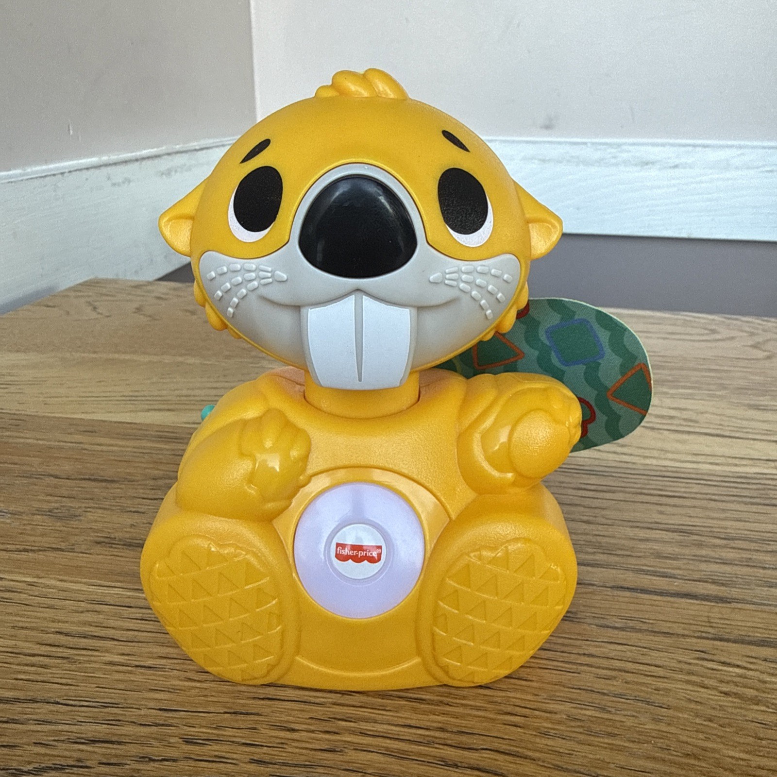 Fisher Price Linkimals Technology Interactive Learning Toy Boppin Beaver Tested