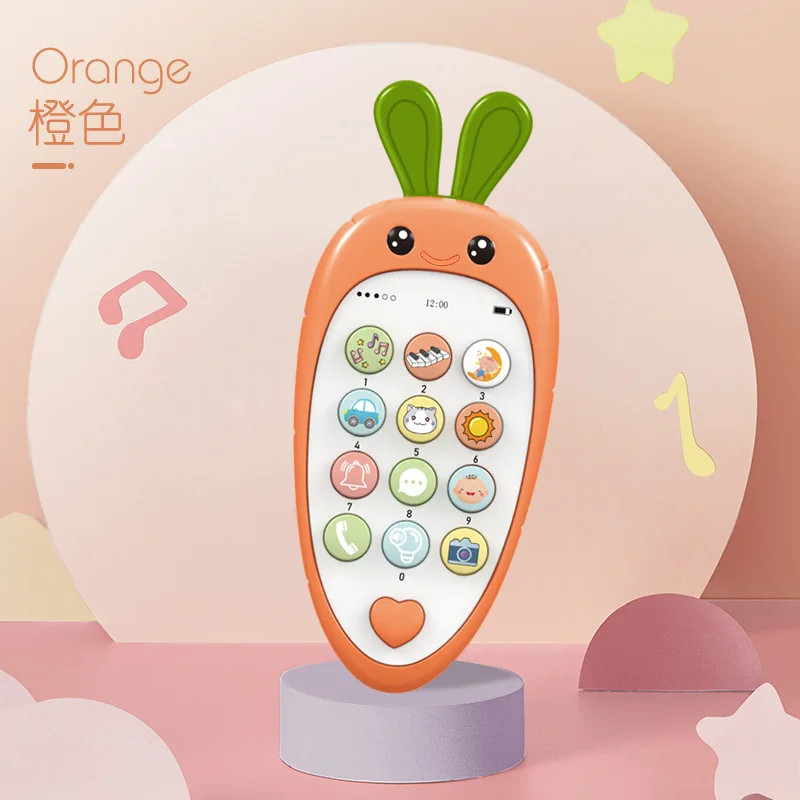 Baby Phone Toy Music Sound Teether Educational Infant Early Learning Gift