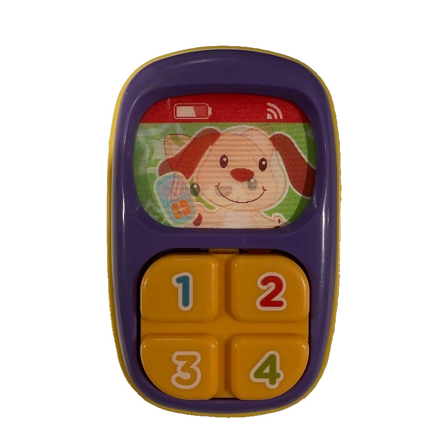 VTech Stroll & Discover Activity Walker PHONE Replacement Yellow Purple Dog Cat