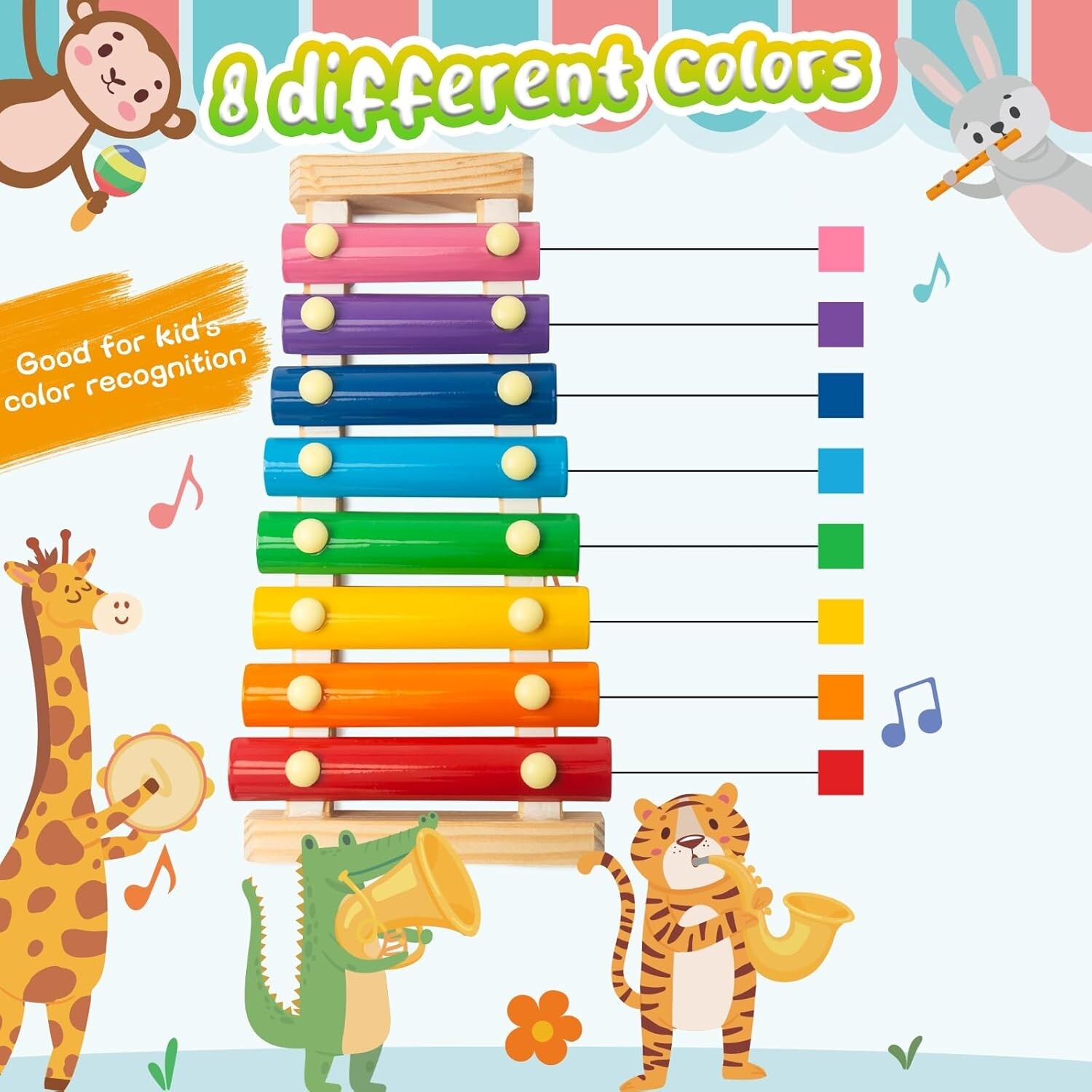Educational Learning Musical Toy for Baby Toddler Boy Girls Kid 1 2 3 4 Year Old