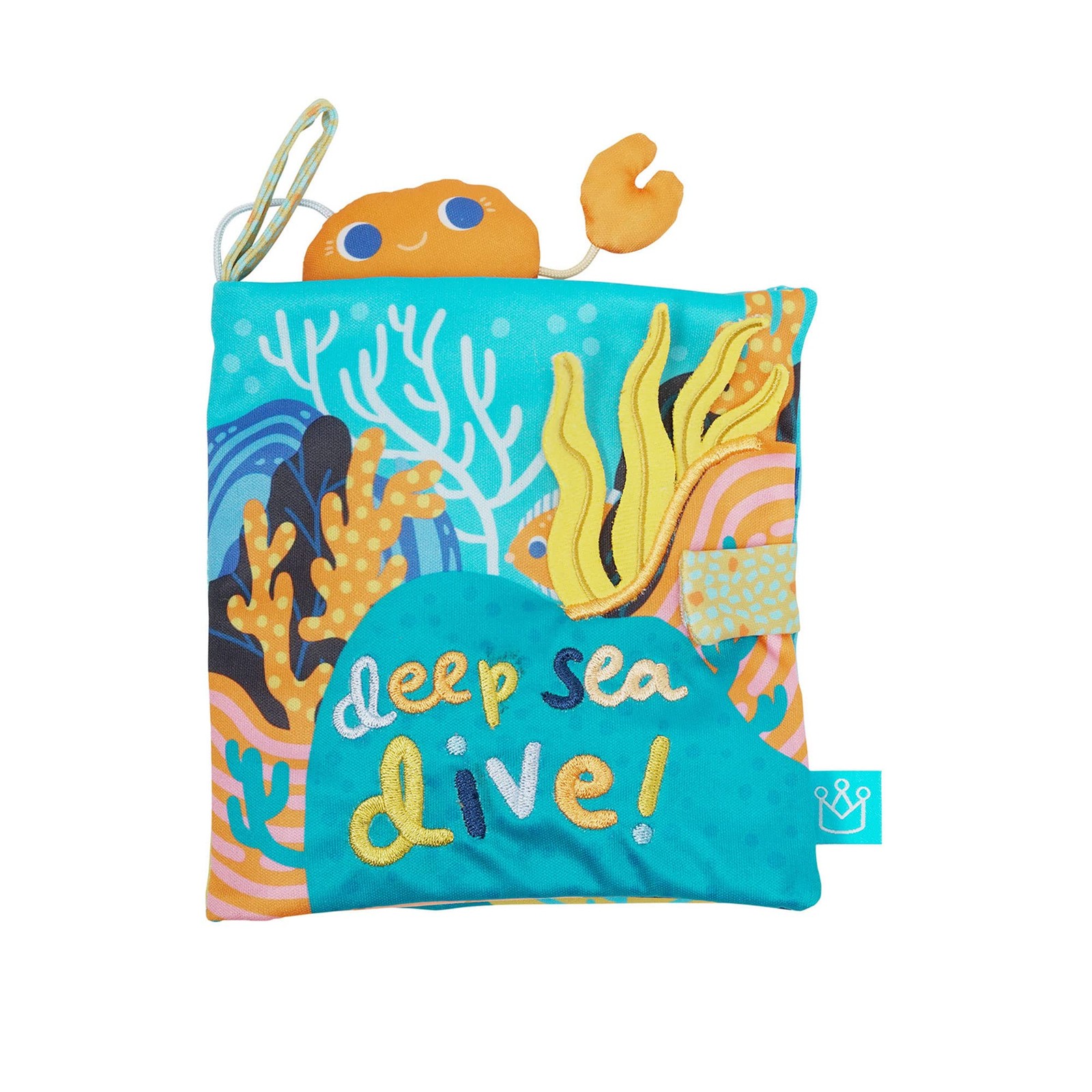 Manhattan Toy Deep Sea Dive Machine Washable Bath Time Activity Book For