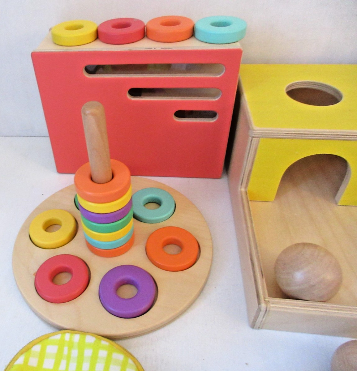Lovevery Wooden Baby Toy Lot Bundle Sensory Tummytime Developmental Baby Toy Lot