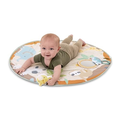 INGENUITY WONDERS INGENUITY WONDER & WOOD TOY ARCH & MAT – MULTI COLOR/BEIGE
