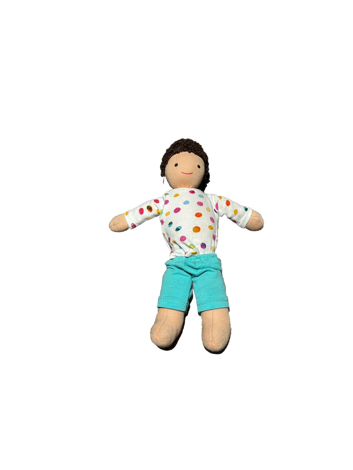 LOVEVERY Baby Avery Gender Neutral Plush Doll 9″ Montessori Organic Cotton